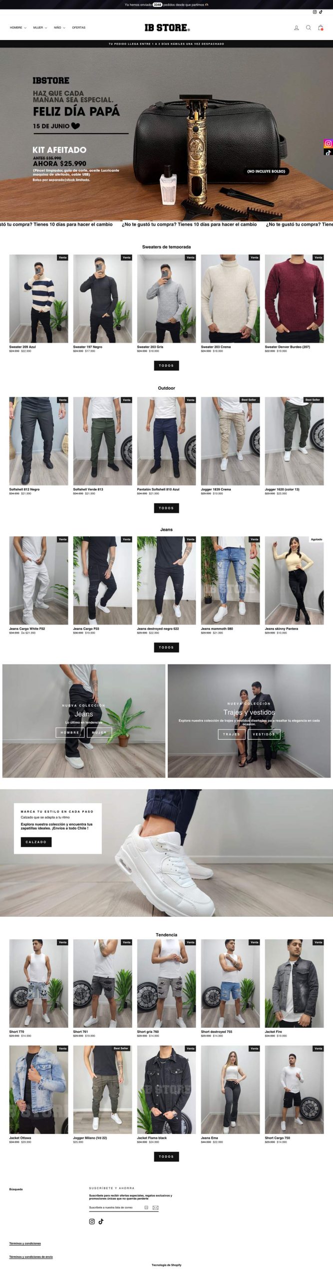 IB Store · Tienda de ropa