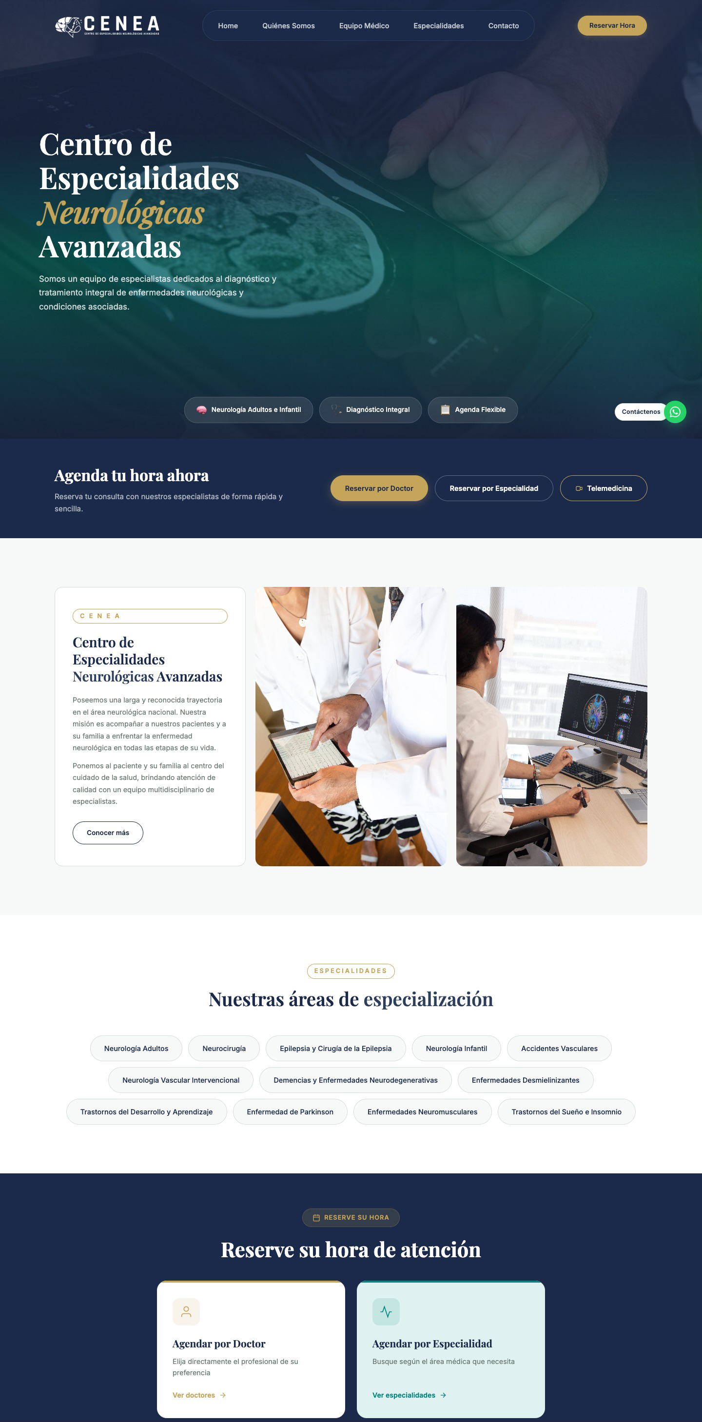 CENEA · Centro de Especialidades Neurológicas